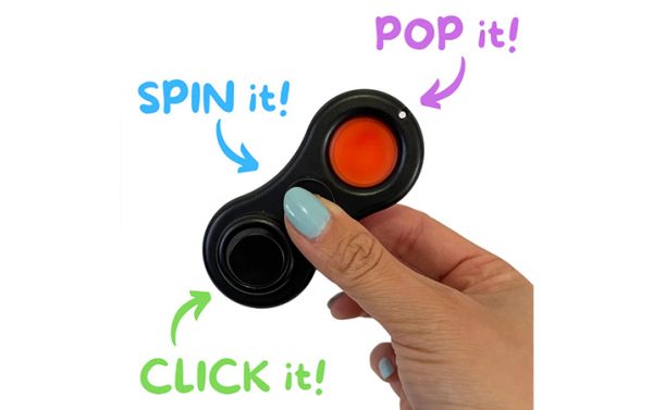 Pop Fidget Spinner With Switch 1