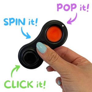 Pop Fidget Spinner With Switch