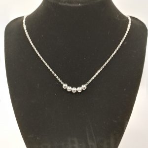 5 Bead Fidget Necklace