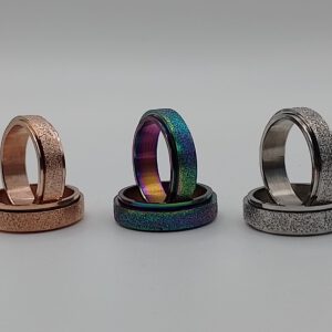 Fidget Rings – Glitter