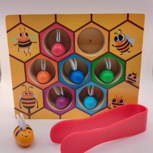 Wooden Matching Bees – Sorting Puzzle